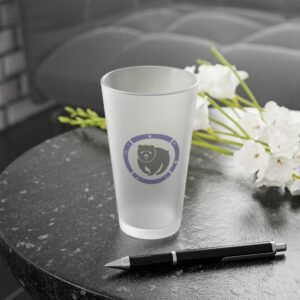 Frosted Pint Glass, 16oz